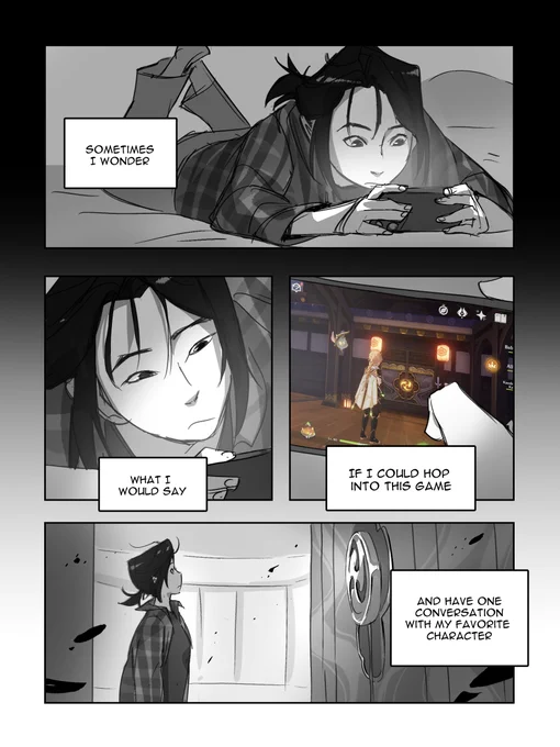 [1/2] FAVORITE: a personal comic for my favorite character

#原神 #Genshinlmpact #神里綾人生誕祭2023 #ayato 