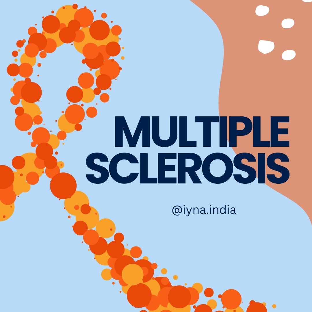 IYNAIndia's tweet photo. March is observed as Multiple Sclerosis Awareness
Month!
->Here are a few things about MS:
~ MS symptoms can range from mild to severe, since MS is unpredictable and often varies from person to person.
Symptoms may include numbness to the limbs, paralysis or loss of vision. https://t.co/aJsJcFOQL3