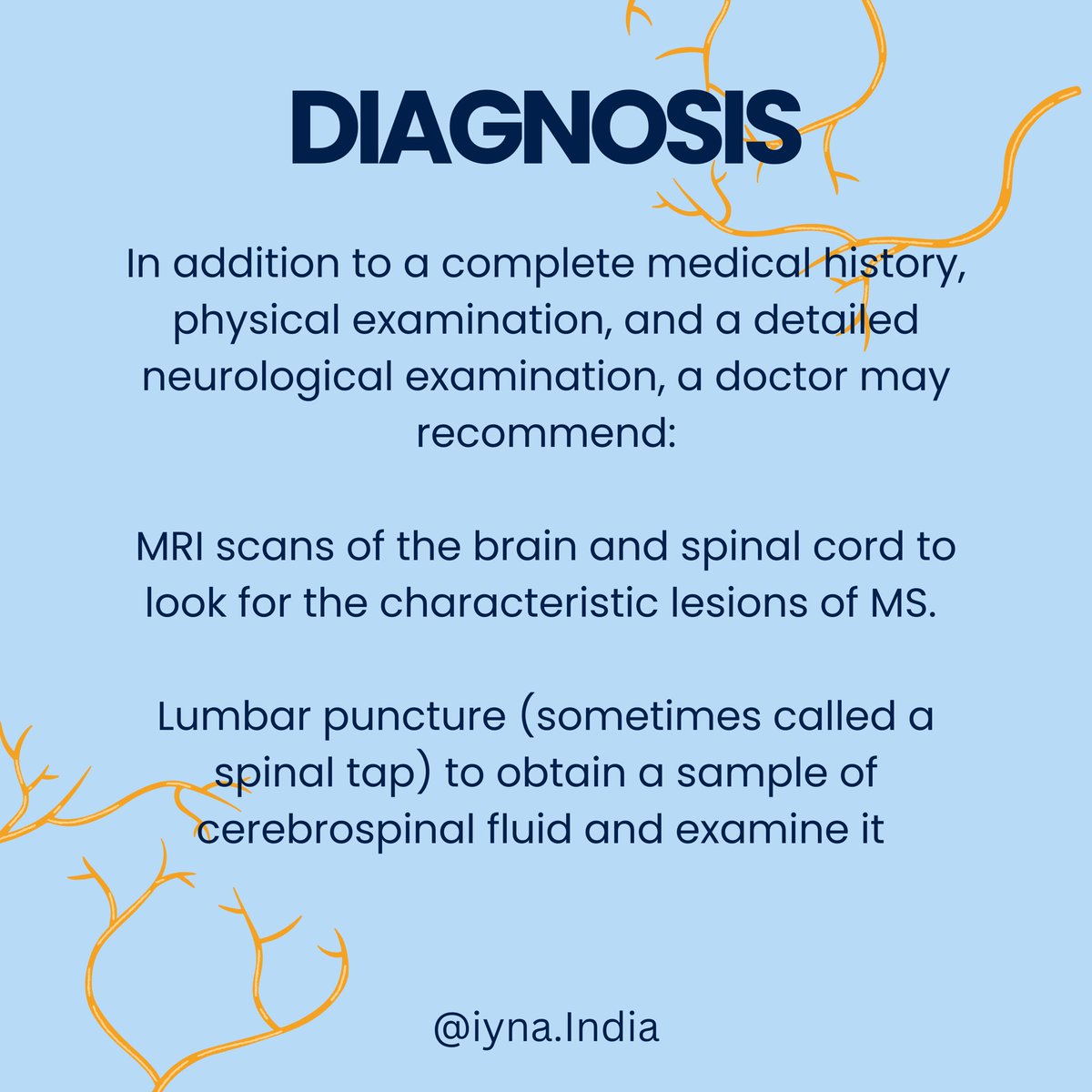 IYNAIndia's tweet photo. ~Today, there have been great advances in MS research and new treatment options that provide hope to those with this disease.
~Maintaining good health is important for people with MS.
This includes proper nutrition, exercise, emotional health. https://t.co/YeqrdECuEl