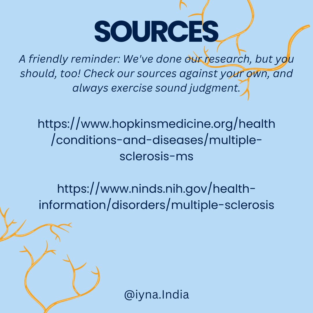 IYNAIndia's tweet photo. ~ There are many ways to support MS research and
awareness like MS events, and staying informed.
Source : https://t.co/WHV0NmR64s https://t.co/AP76wS91AB