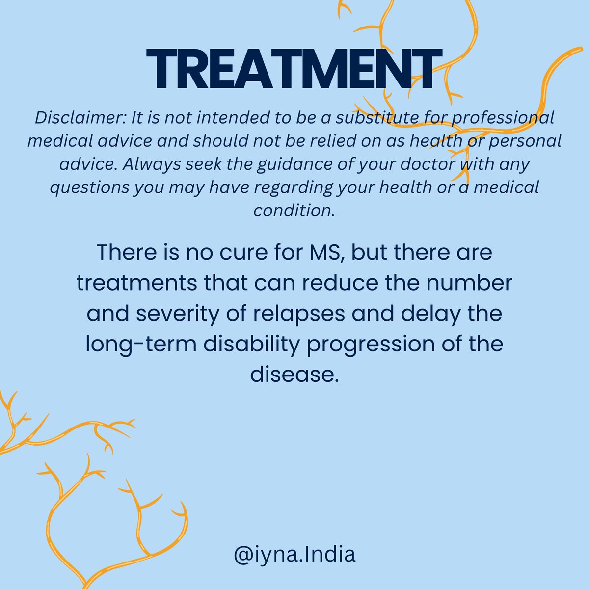 IYNAIndia's tweet photo. ~ There are many ways to support MS research and
awareness like MS events, and staying informed.
Source : https://t.co/WHV0NmR64s https://t.co/AP76wS91AB
