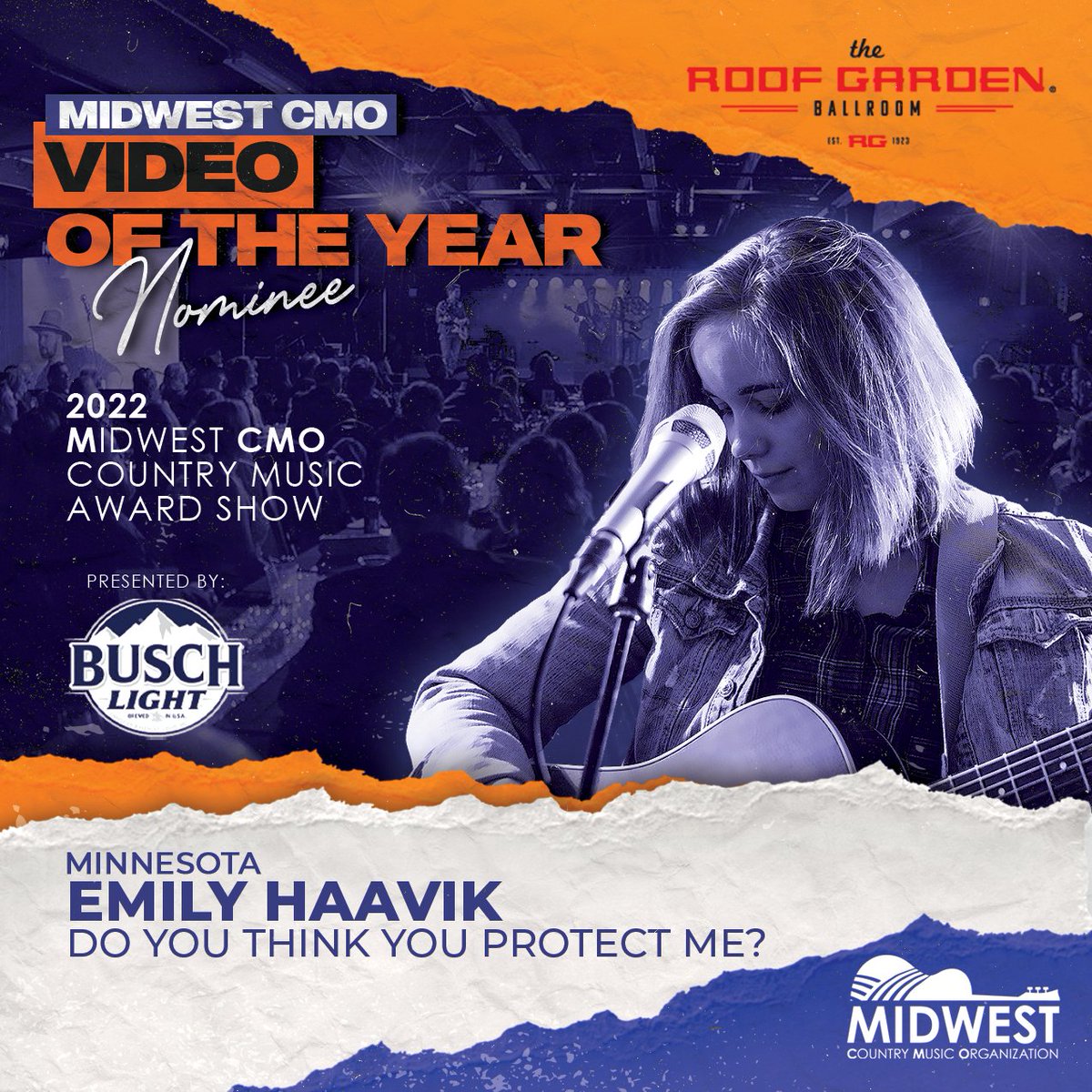Emily Haavik (@emilyhaavik) on Twitter photo Wow. Thrilled to announce that "Do You Think You Protect Me?" is nominated for the <a href="/midwestcmo/">Midwest Country Music Organization</a> Video of the Year! ✨ Produced by Michelle Truax with choreography by Brianna Hall-Nelson. We are so honored to be in the company of all these amazing nominees! (1/3) Wow. Thrilled to announce that "Do You Think You Protect Me?" is nominated for the <a href="/midwestcmo/">Midwest Country Music Organization</a> Video of the Year! ✨ Produced by Michelle Truax with choreography by Brianna Hall-Nelson. We are so honored to be in the company of all these amazing nominees! (1/3)