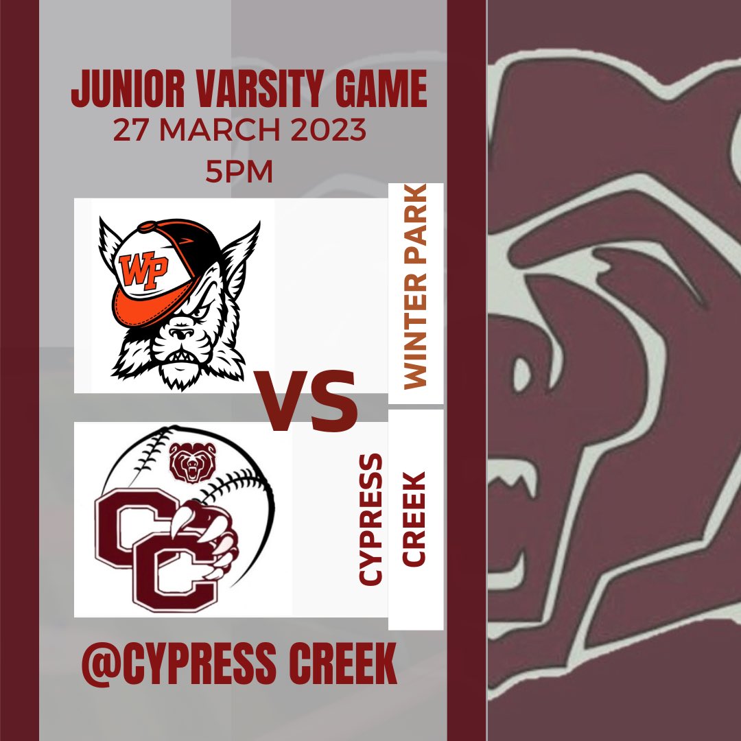 Cypress Creek Bears Softball tweet media