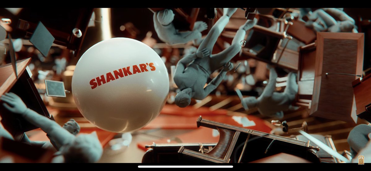 reachvyas's tweet photo. Existing Box-office records gonna fall ! It's @shankarshanmugh 'Sirs GameChanger 🤩😎 . Can't wait sir 🥳 https://t.co/1E9r5PCl0w