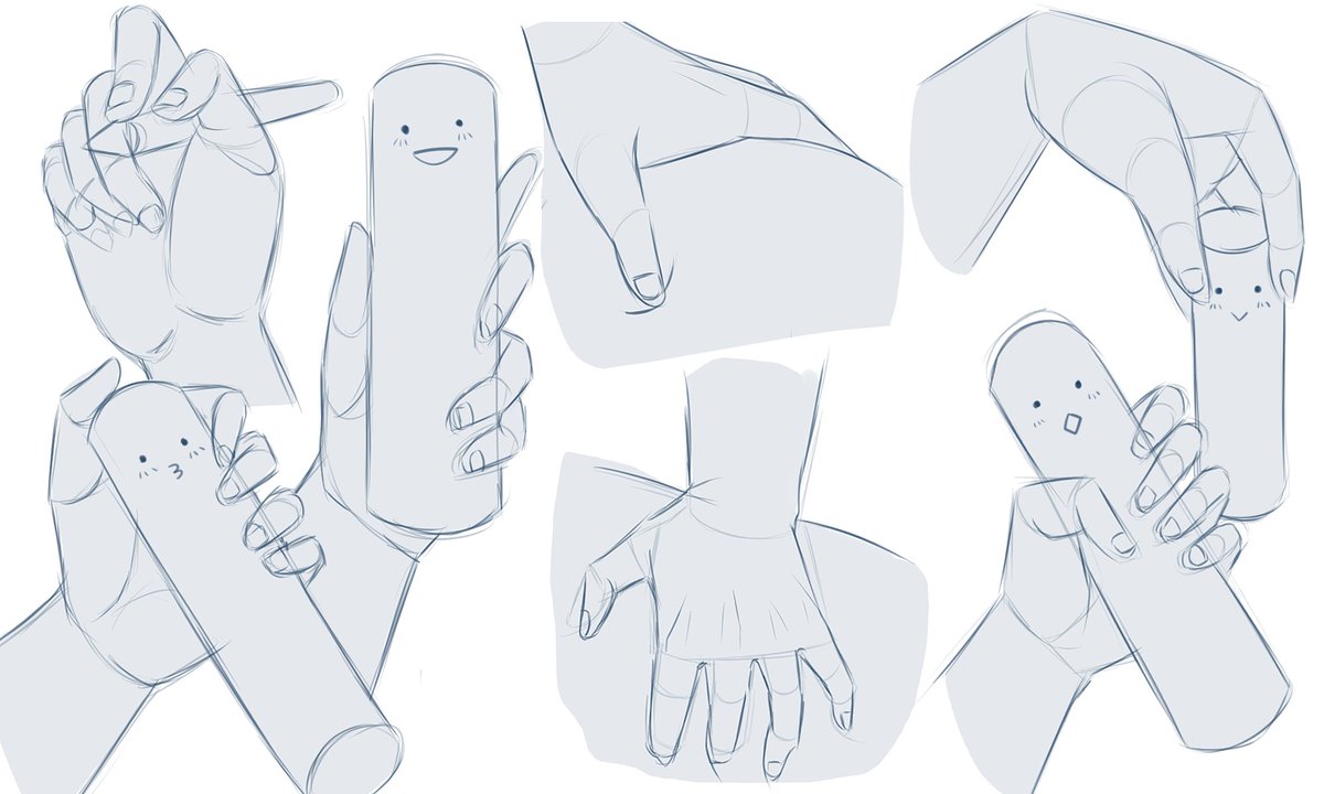 Hand studies @ElinaPires @pyrae_s 