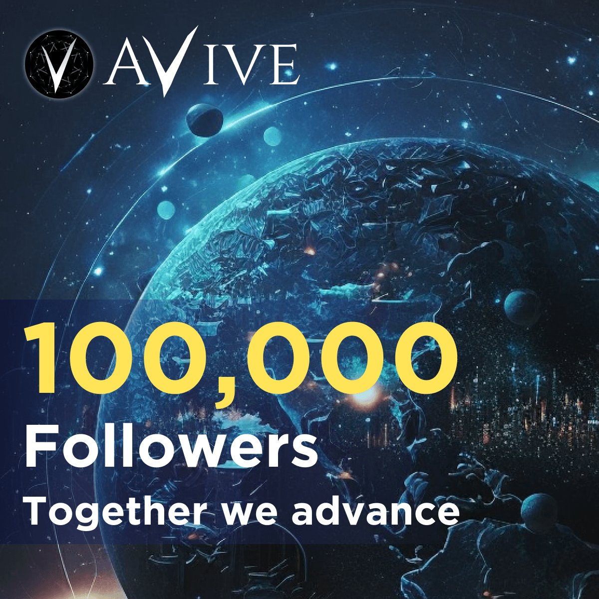 truongthang79's tweet photo. Thank You
♥️100,000 Followers!
👉Install App:
https://t.co/pIFNqAjJku
#EneterAvive #Web3 #AviveMiners #BTC https://t.co/yj1wM7xCOm