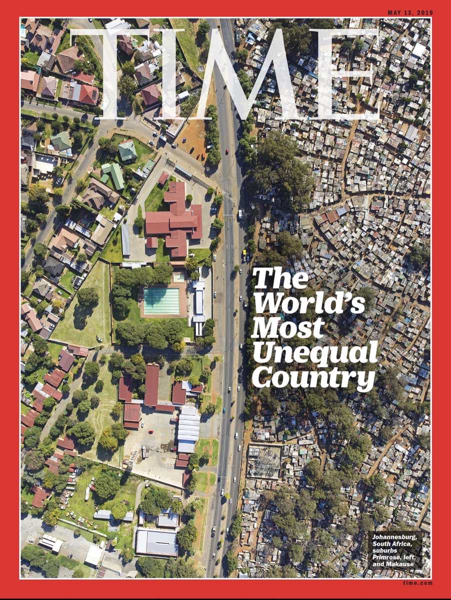We all know that this is not sustainable👇
“South Africa remains a dual economy with one of the highest and most persistent inequality rates in the world, with a consumption expenditure Gini coefficient of 0.67 in 2018. High inequality is perpetuated by a legacy of exclusion and