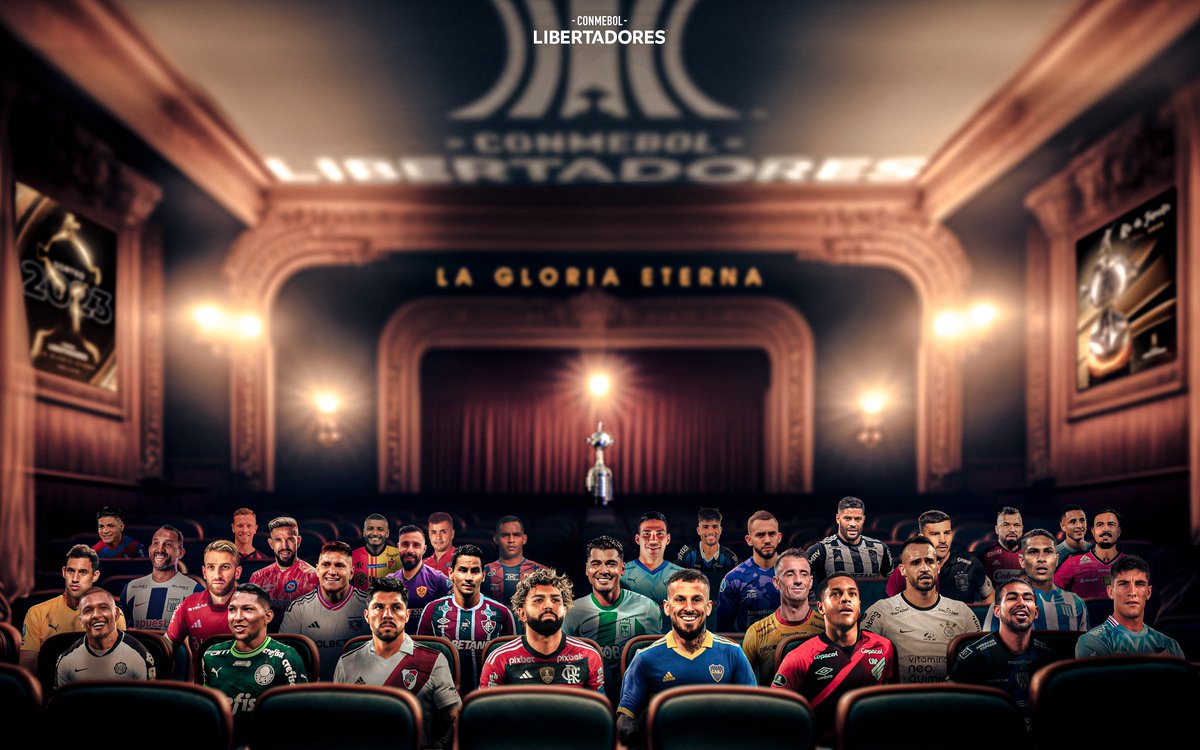 🎩🏆 ¡Noche de gala en la CONMEBOL #Libertadores! 

🔥 Los 3⃣2⃣ equipos están listos para el sorteo de la Fase de Grupos.

 🔜 Se viene un evento imperdible, ¿cómo lo esperas?

🔗 Miralo en VIVO 👉 bit.ly/VIVOSorteoFase…

#GloriaEterna
