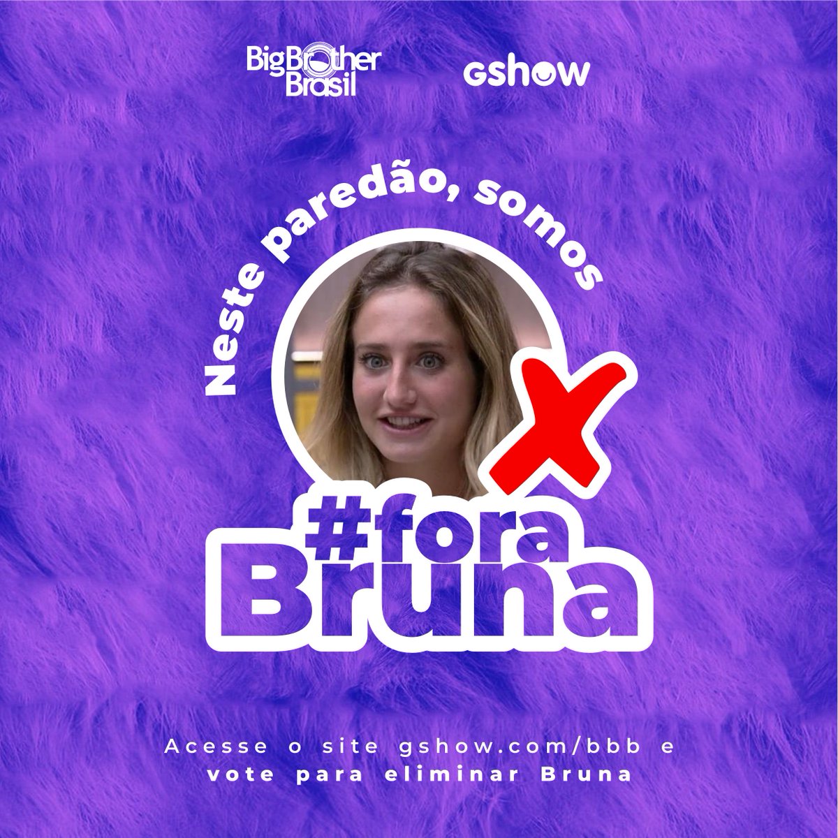 Tendo em vista que a Bruna tem Domitila como alvo direto dentro do jogo e que esta é uma possibilidade de votarmos para eliminá-la, pois não sabemos quando estará novamente no paredão, seremos coerentes e estaremos puxando mutirões ativamente no #ForaBruna! 💪🏾
