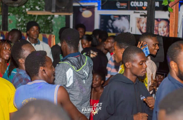 infoctess_uew's tweet photo. Let’s Interact, how was the Karaoke night?  
#karaoke
#VPinGhana 
#infoctess
#uew https://t.co/mT9Fy0nfjU