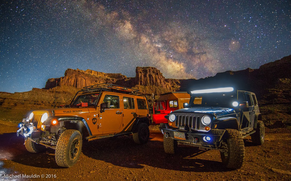 @BonhamChrysler2 @H8Roads Kurt took that picture, too! We were on our way to do some night photography... right at the bottom of Shafer trail.