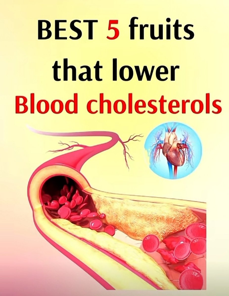 Best 5 Fruits That Lower Blood Cholesterol