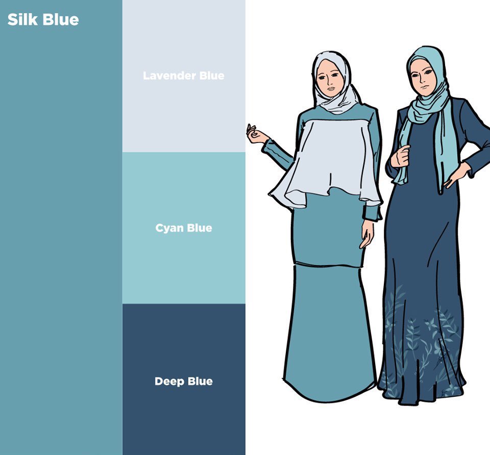 ezzahnor's tweet photo. Kalau korang pening camne nak match baju raya &amp; tudung raya, korang boleh rujuk kat sini:

(Bookmark for reference!) https://t.co/Wkh4TGLuii