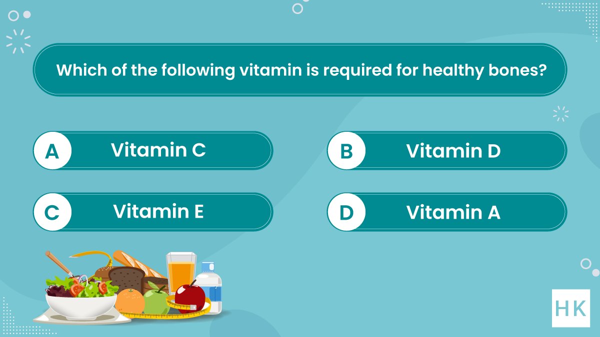 Participate in the #HKHealthQuiz &amp; stand a chance to win exciting prizes!
The rules are simple.. 
-Comment the correct answer with #HealthKart #HKHealthQuiz
-Tag 5 friends along with answers.
-Make sure all 5 friends follow HealthKart’s Twitter page.
-No follow = No giveaway