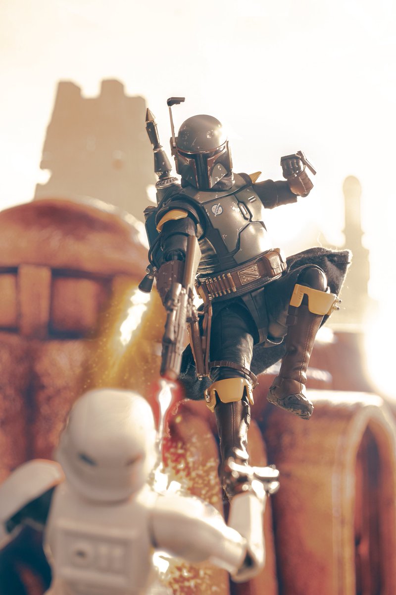 S3ab3ast's tweet photo. Jabba ruled with fear. I intend to rule with respect. #picoftheday #bobafett #thebookofbobafett #starwarstimeshow #toyphotography #starwars #tbsff https://t.co/7JWqcpYYPB