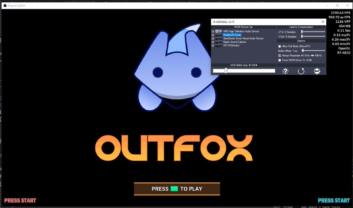 projectoutfox's tweet image. We have updated the audio backend on #ProjectOutFox Alpha V, with JACK support now working again on macOS and Linux, as well as working WASAPI and ASIO support on Windows!