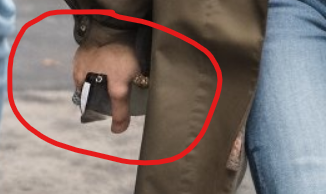 BigDaddyJinx's tweet photo. Always look at the hands.  Deepfake tech still can't figure out hands/fingers.

Oh, and that "plastic people" sheen still continues to be an issue as well. https://t.co/SHuEKNUoSs
