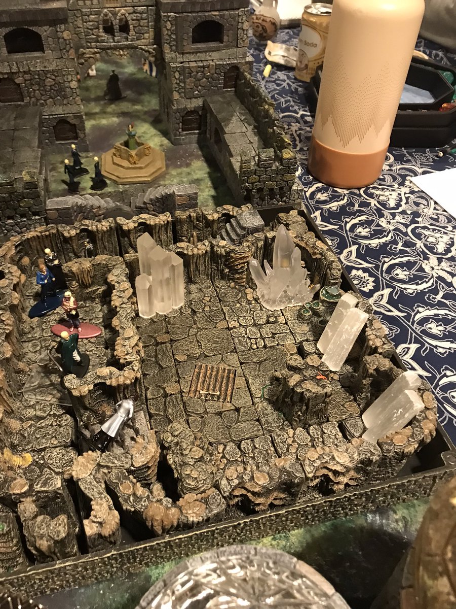PadmesLover's tweet photo. #TriWizardCup @garycon
Sunday morning B4 heading home
Great time GMing at #GaryCon
#HarryPotter #WizardingWorld #GobletOfFire #Hogwarts #Durmstrang #dnd #DungeonAndDragons
@dwarvenforge #dwarvenforge
#gcxv #ttrpg #garygygax #heartofttrpgs #lakegeneva #grandgenevaresort https://t.co/KRKzEMyG3U