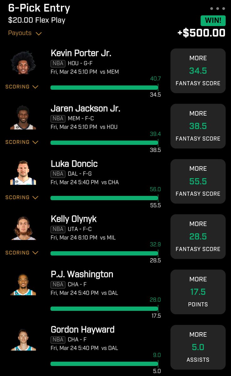 DFShood's tweet photo. Had to do a hard reset ! We are back . Sorry for the absence . Will be adding a discord soon. Sending someone $25.00. retweet! 
#prizepicks #GamblingTwitter #DFS https://t.co/qZ3Tb2brQi