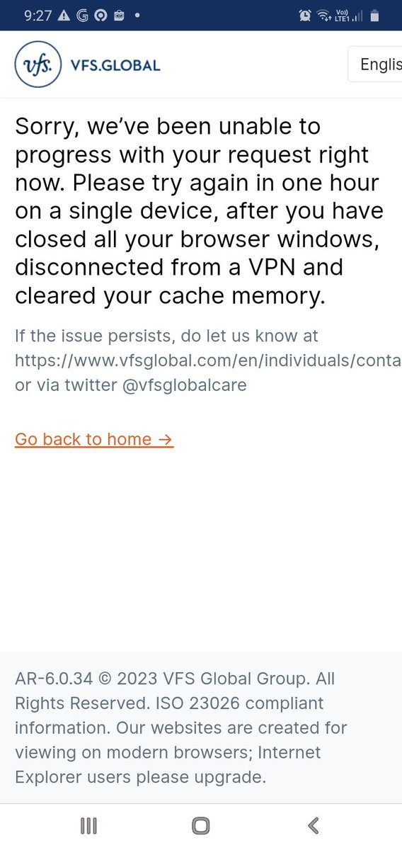 karinshaskaa's tweet photo. @vfsglobalcare happens everytime. Pls suggest how to overcome this issue? Im indonesian btw https://t.co/mQA63uorMr
