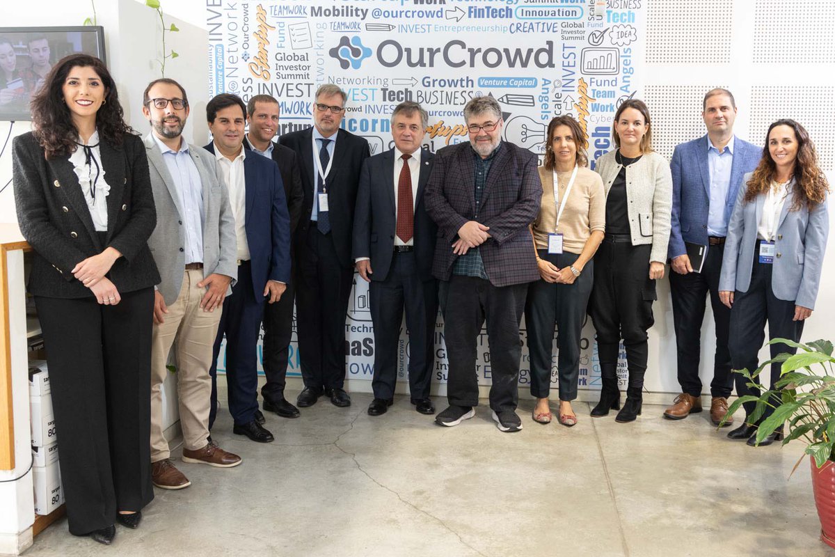 OmarPaganini's tweet photo. We are proud to announce the agreement with @OurCrowd, Israel’s leading high tech investment, acceleration and incubation organization, to develop an incubation program in Uruguay. Thank you @jonmedved @Orisobovitz for a very promising start! https://t.co/8yJU1WWHQe