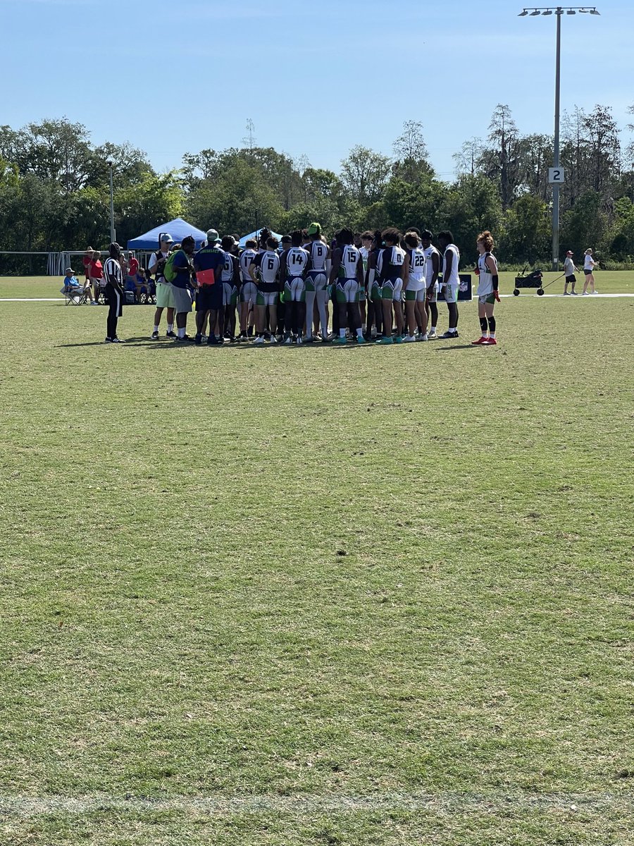 Terrion434's tweet photo. was at the 7on7 sandlot championship tournament for 18u today! lost first round of the playoffs energy was not there..but we still showed our effort and we are going to move past it and grow as a team #7on7 https://t.co/USgtBo2U5m