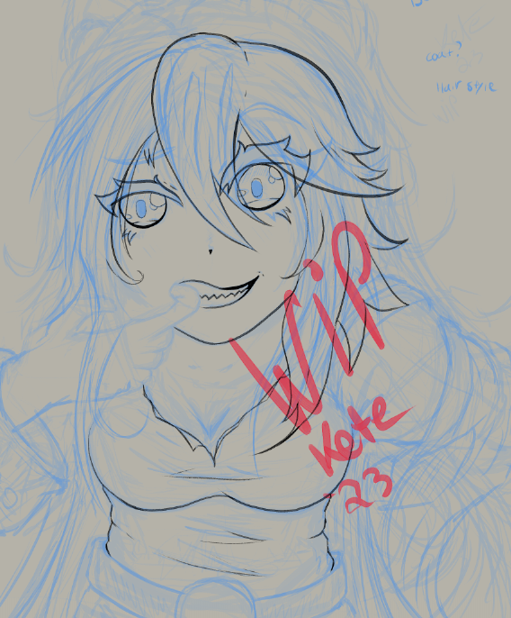 DrawSothulhu's tweet image. 68: Line art time.