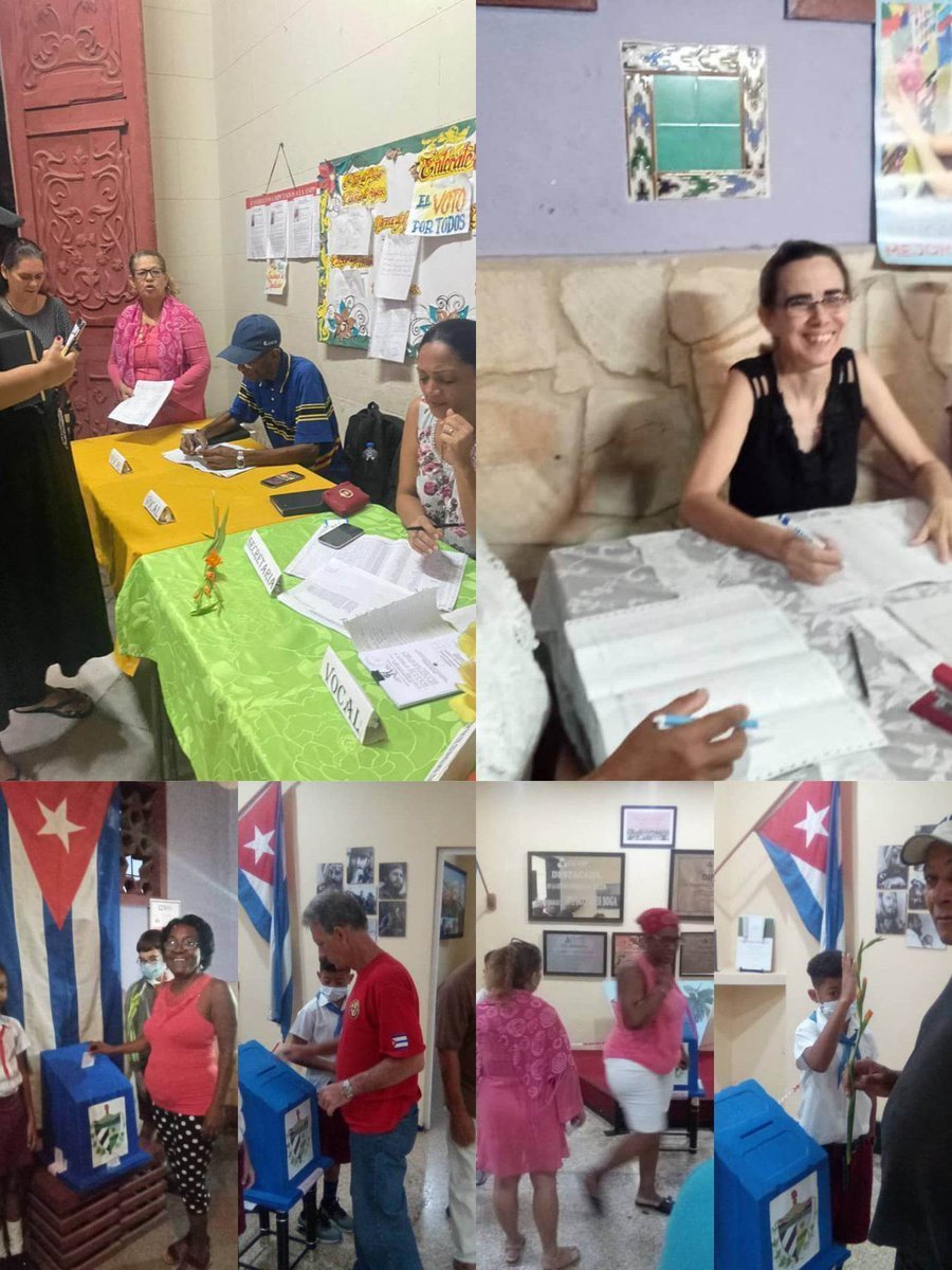 finanzasprecios's tweet photo. 📢Buenos días🌞, feliz inicio de semana‼
Este domingo fue una jornada de soberano ejercicio electoral, un día de alegría y reafirmación revolucionaria. 
#FinanzasyPrecios estuvo presente en las #EleccionesNacionales2023  por #Cuba🇨🇺, por su presente y futuro.
@MeisiBWeiss https://t.co/qzE5NzoZV9