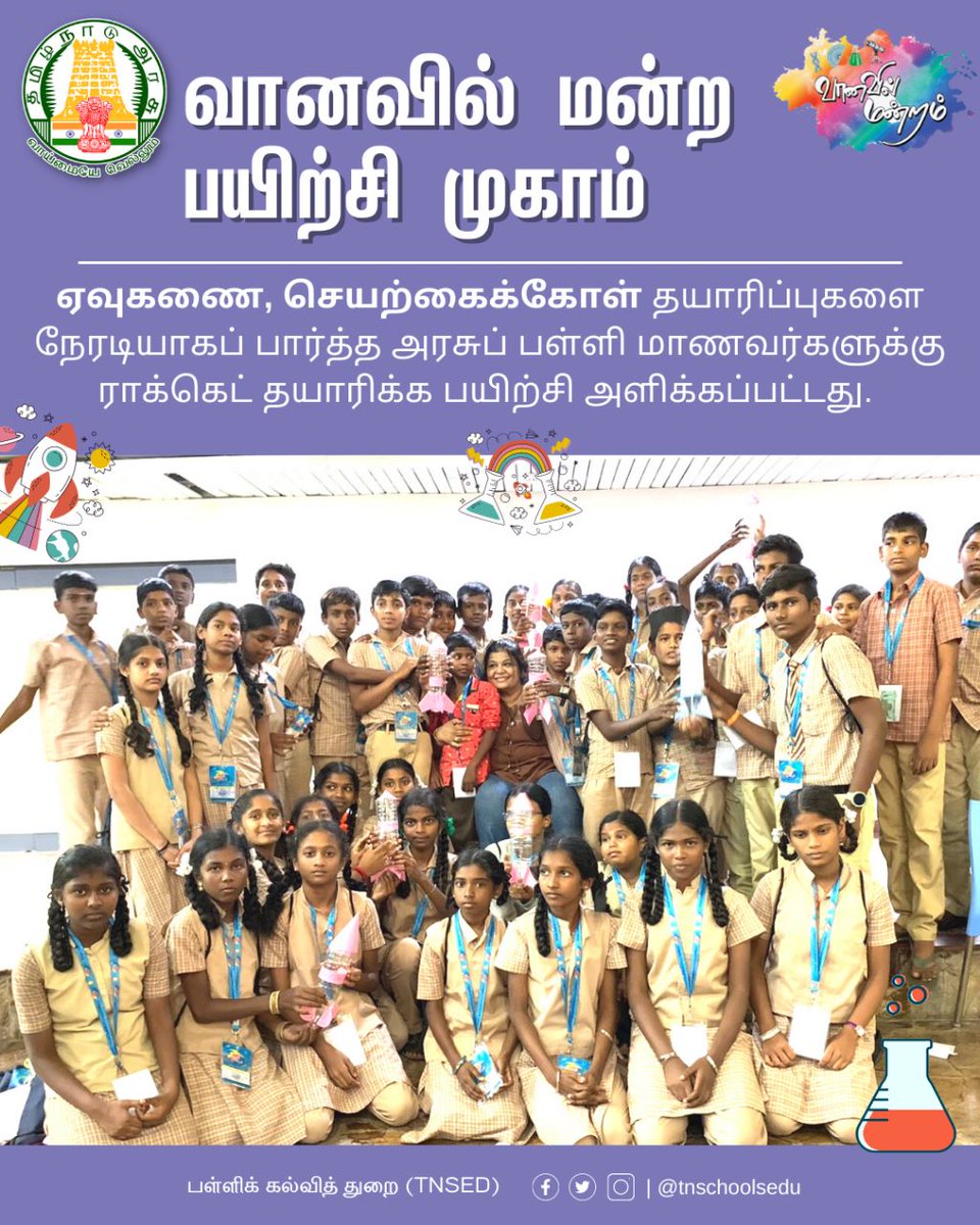 tnschoolsedu's tweet photo. வானவில் மன்ற பயிற்சி முகாம் -  இஸ்பஹானி வணிக வளாகம்

#School | #Students | #Teachers | #GovtSchools | #TNSED | #TNGovtSchools | #TNEducation | #TNschools | #MKStalin | #பள்ளிக்கல்வித்துறை | #STEMOnWheels | #vaanavil_ariviyal_manram 

@Anbil_Mahesh https://t.co/kfmn4Sg5M9