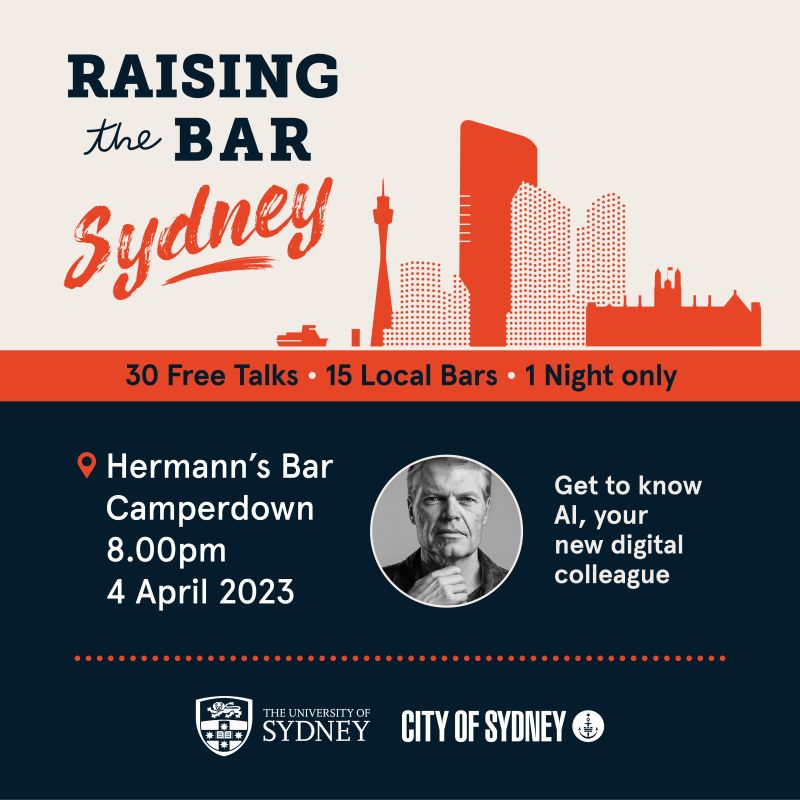 sydney_business's tweet image. Meet your future colleagues; digital humans! 
Join @mikeseymour for @RTBEvent at Hermann’s Bar to learn about the rapidly evolving landscape of AI-driven technology and its impact on the future of work.
Secure your spot now: rtbevent.com/michael-seymour