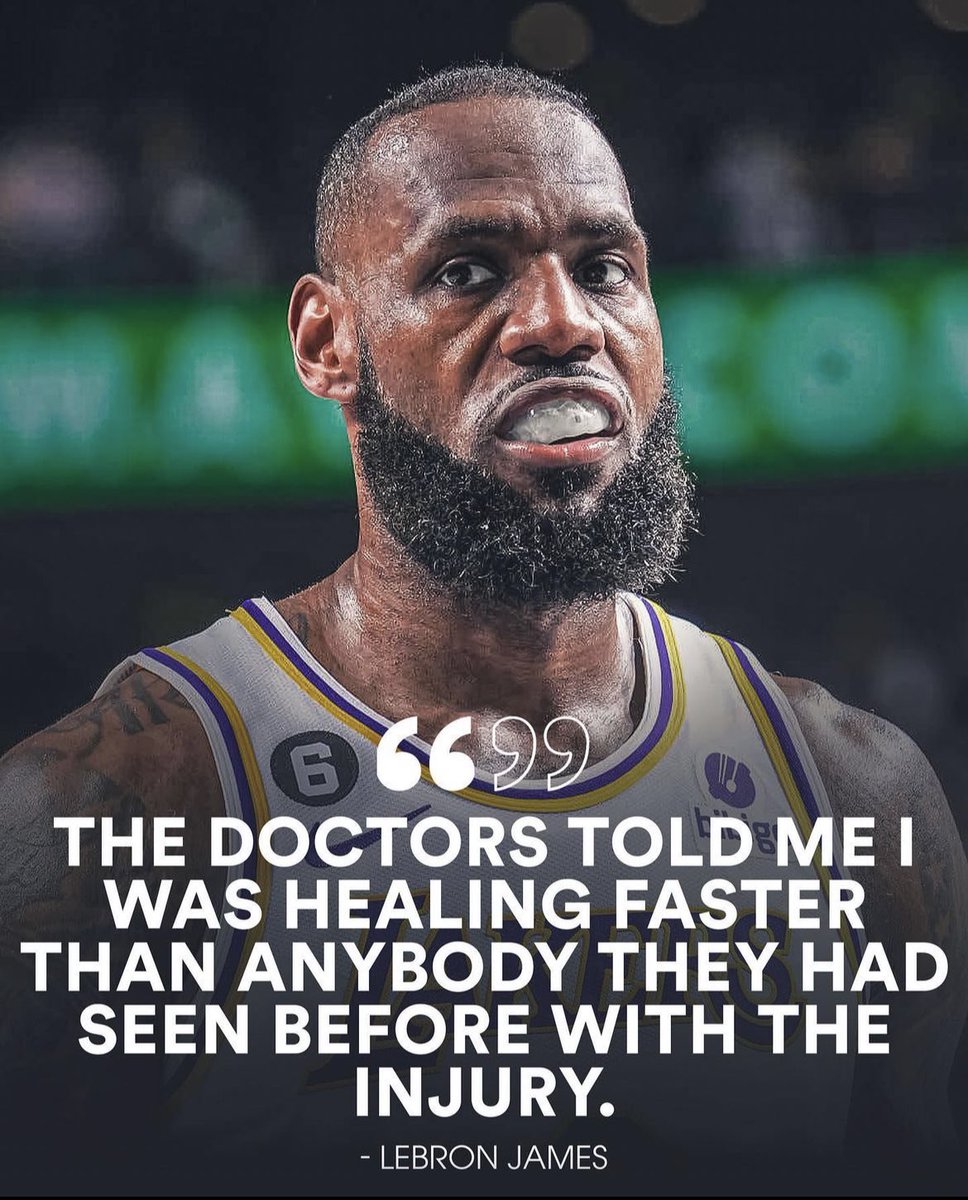 barstoolsports's tweet photo. LeBron finding a way to brag about his injury recovery is peak LeBron https://t.co/Ona3x46s7z