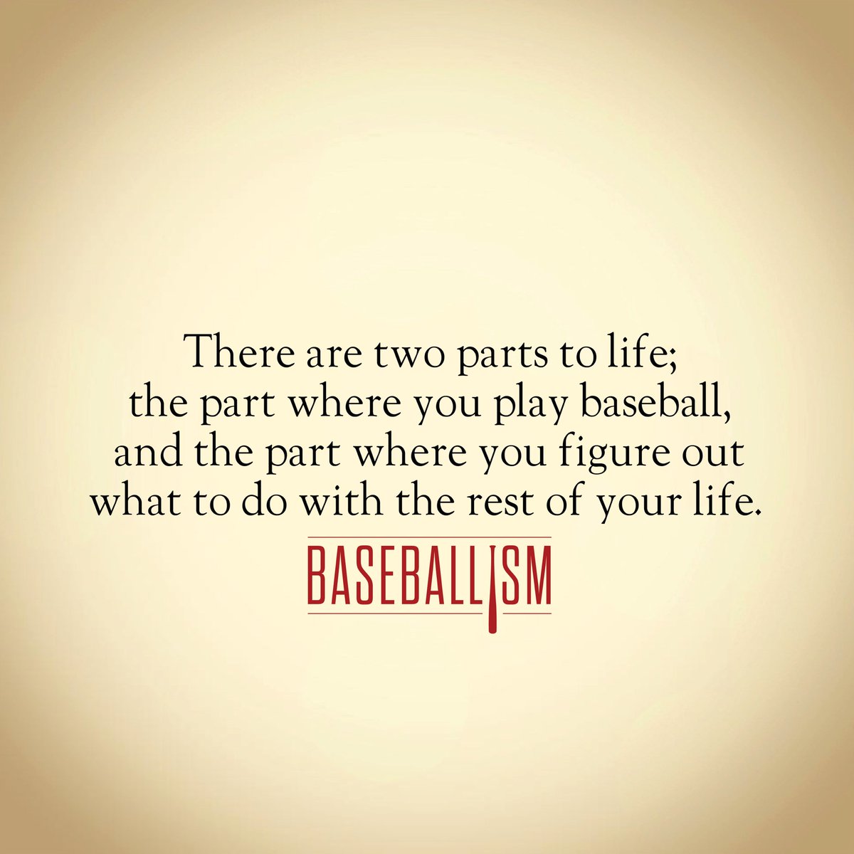 Baseballism's tweet photo. After the first part we started a baseball clothing brand… https://t.co/A258ybNwNF