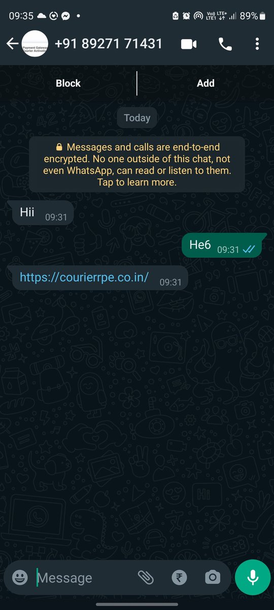drrajumd's tweet photo. @flipkartsupport I got a call from this number to pay courier charges for replacement.  He identified himself as a flipkart person and to resolve my problem. Is he genuine? https://t.co/e69o60TbA1