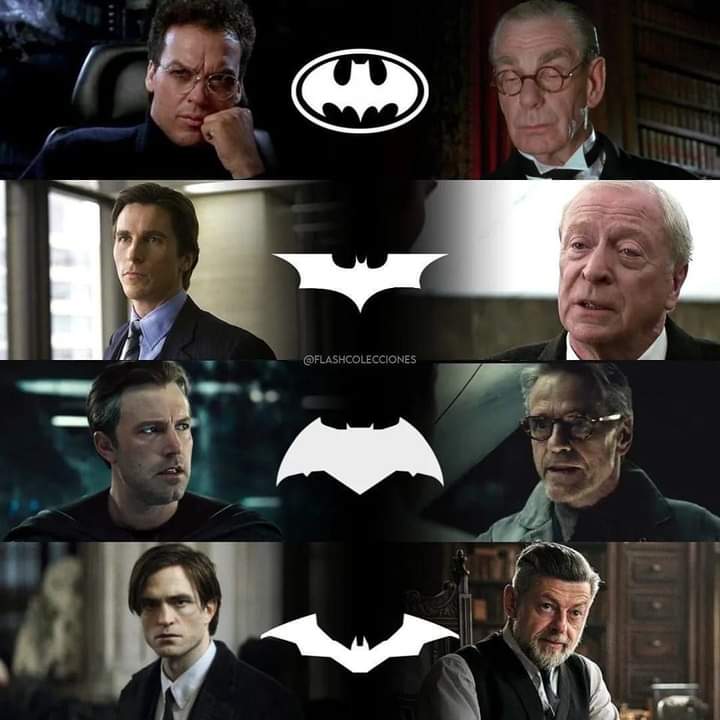 Do you have a favorite?  #Batman #BruceWayne #AlfredPennyworth