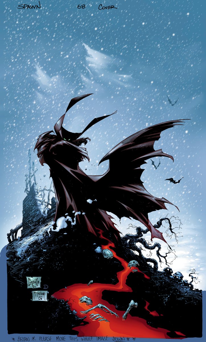 SpawnArchive's tweet photo. The cover of Spawn #68. Art by @GregCapullo
#Spawn https://t.co/JSA2Rhx0BF