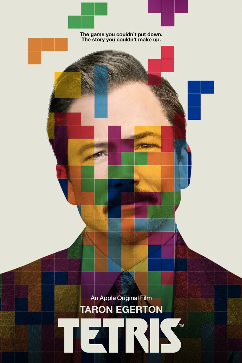 I'm still shaking from the excitement of Tetris. Just a phenomenal movie. 

The soundtrack, editing, characters, and story make for one of the most exciting films of 2023 so far. 

And Taron Egerton? WOW. So much charisma in this film. He's absolutely wonderful.