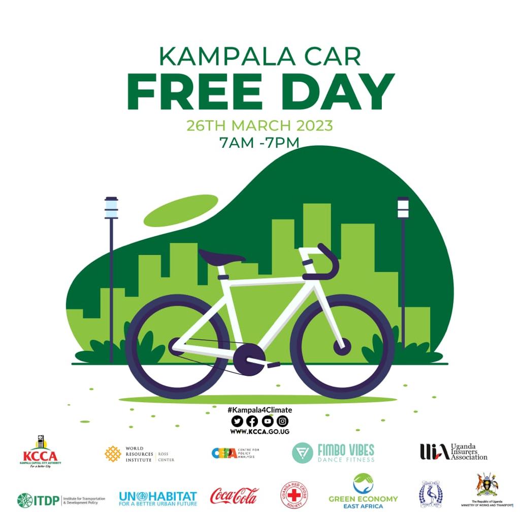 Car-free day in Kampala, Uganda
#ReduceCarbonEmission for Climate Resilient Development.
🚴🏿‍♂️🚴🏼
Efforts to fight #ClimateChange 
