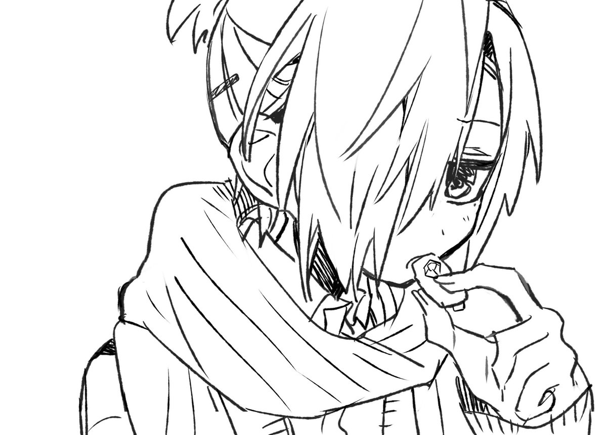picmitsuba's tweet photo. happy early birthday to mitsuba . ill be asleep when it hits 12 am in japan but hes the silliest ever hope his depression clears for a day https://t.co/qXda3DeloF