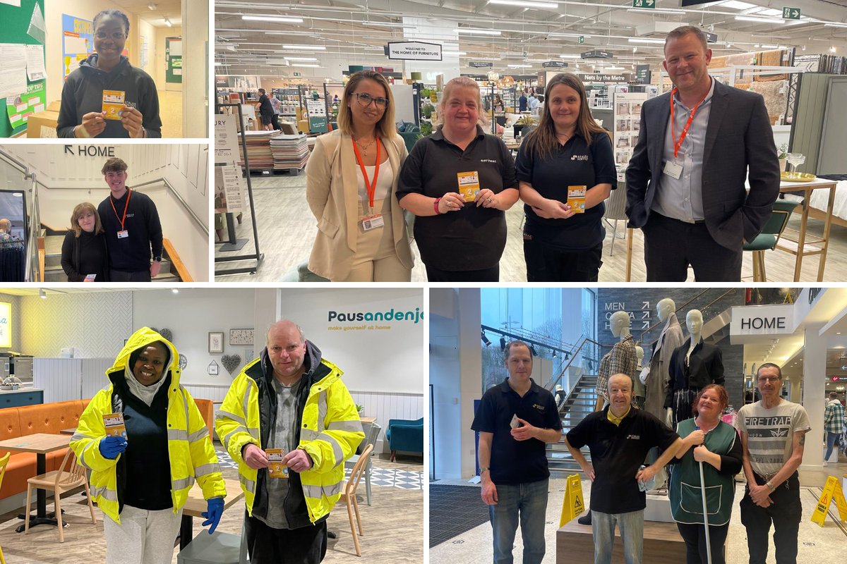 It’s National Cleaning Week and today we would like to thank all our cleaning colleagues in the retail sector, including Anna, Brian, Derek, Yaan, Sara, Sally and Tina for going above and beyond in their roles. To read more about our cleaning services -> ow.ly/kZaG50NsrVz