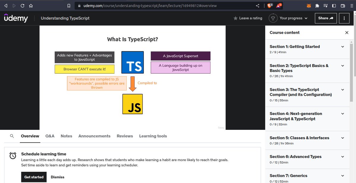 Mars_Energy's tweet photo. #Learning_TypeScript

Getting Set for the #Phase_Two (Implementation Phase/Build Season) of #Web3 Internship at @_learnable @genesystechhub

I Started Learning TypeScript...

#blockchain #Solidity #smartcontracts #javascript #typescript #reactjs #Blockchain_Software_Engineer https://t.co/GmYvnCBpef