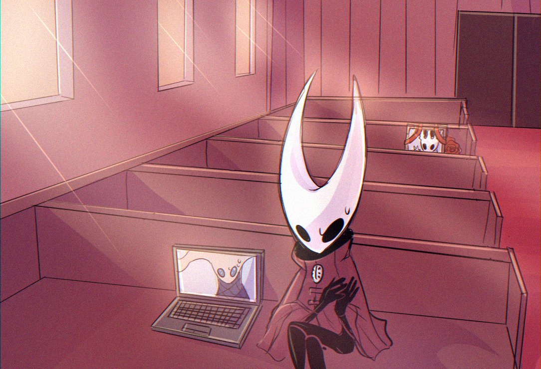 I'm so sorry
[#grollow #hollowknight #fanart #troupemastergrimm #thehollowknight]
