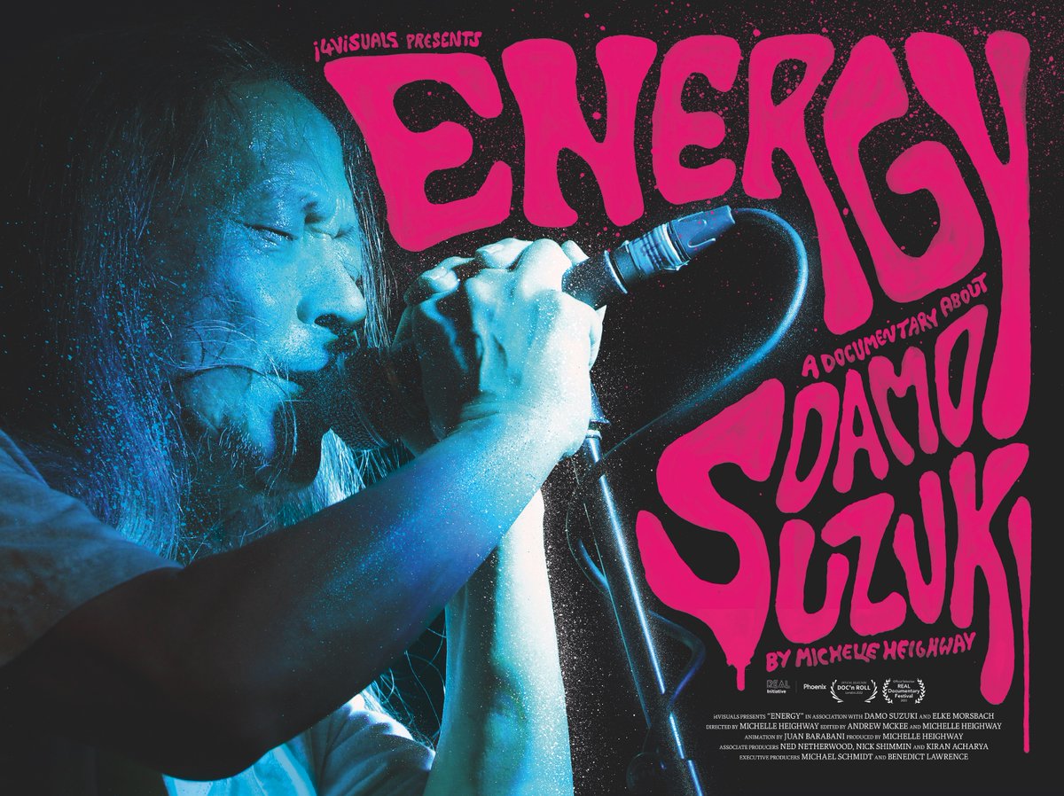RDF2023's tweet photo. Official Selection: Energy: A Documentary About Damo Suzuki  (2022) Dir. Michelle Heighway @i4visuals
17.30 Friday 21st April
https://t.co/tTagbuXbCB
An existential journey through the power of healing with enigmatic frontman Damo Suzuki. https://t.co/ubd0nSSDsF