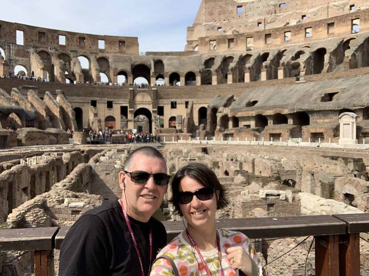 SarahSharp2's tweet photo. Rome - what a stunning city. Fantastic weather, company and food! #runroundvaticancity #trevifountain #colesseum #spanishsteps #romanforum https://t.co/4C2eYnX5JB