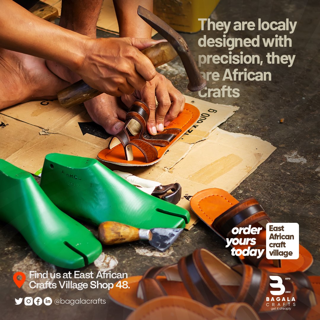 BagalaCrafts's tweet image. &quot;Step up your shoe game with crafts shoes designed with precision! From the finest materials to impeccable craftsmanship, these shoes are the perfect blend of style and functionality.  #craftsshoes #precisiondesign #footwearfashion

Got inquiries, Call +256 780 247449.
