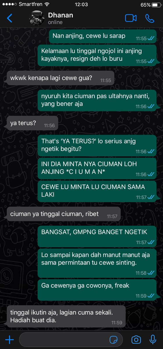 antajriksa's tweet photo. Dhanaby

Berawal dari dua cowo straight yang terpaksa berprilaku seperti pasangan untuk membuat senang salah satu Fujoshi barbar kesayangan mereka. Membuat paksa itu berubah menjadi rasa ketertarikan satu sama lain seiring berjalannya waktu

a nomin au by antajriksa https://t.co/esMzE0OOQt