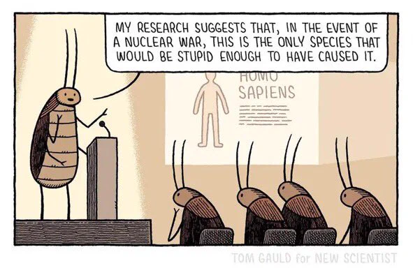 A recent cartoon for @newscientist 