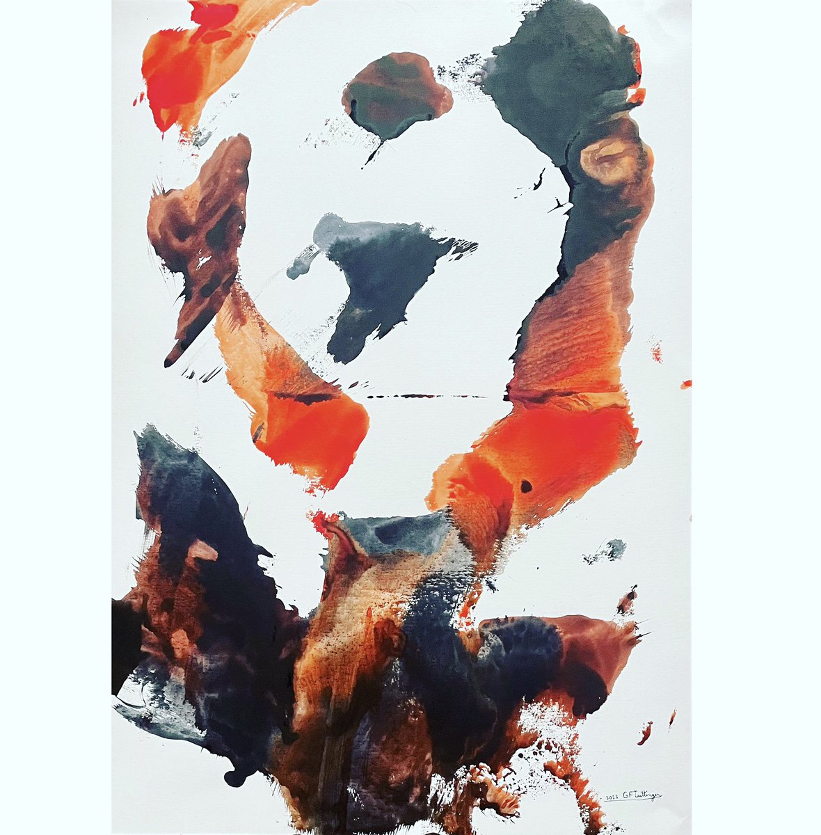 Art expressif, lumière et mouvement 2023 #235 grand format #artexpressif #lumiereetmouvement #artabstrait #gftaittinger #encre #modernart #painting #abstractart #art #abstractartists #contemporarypainting #abstractpainting #taittinger (59,4cm x 84,1cm)