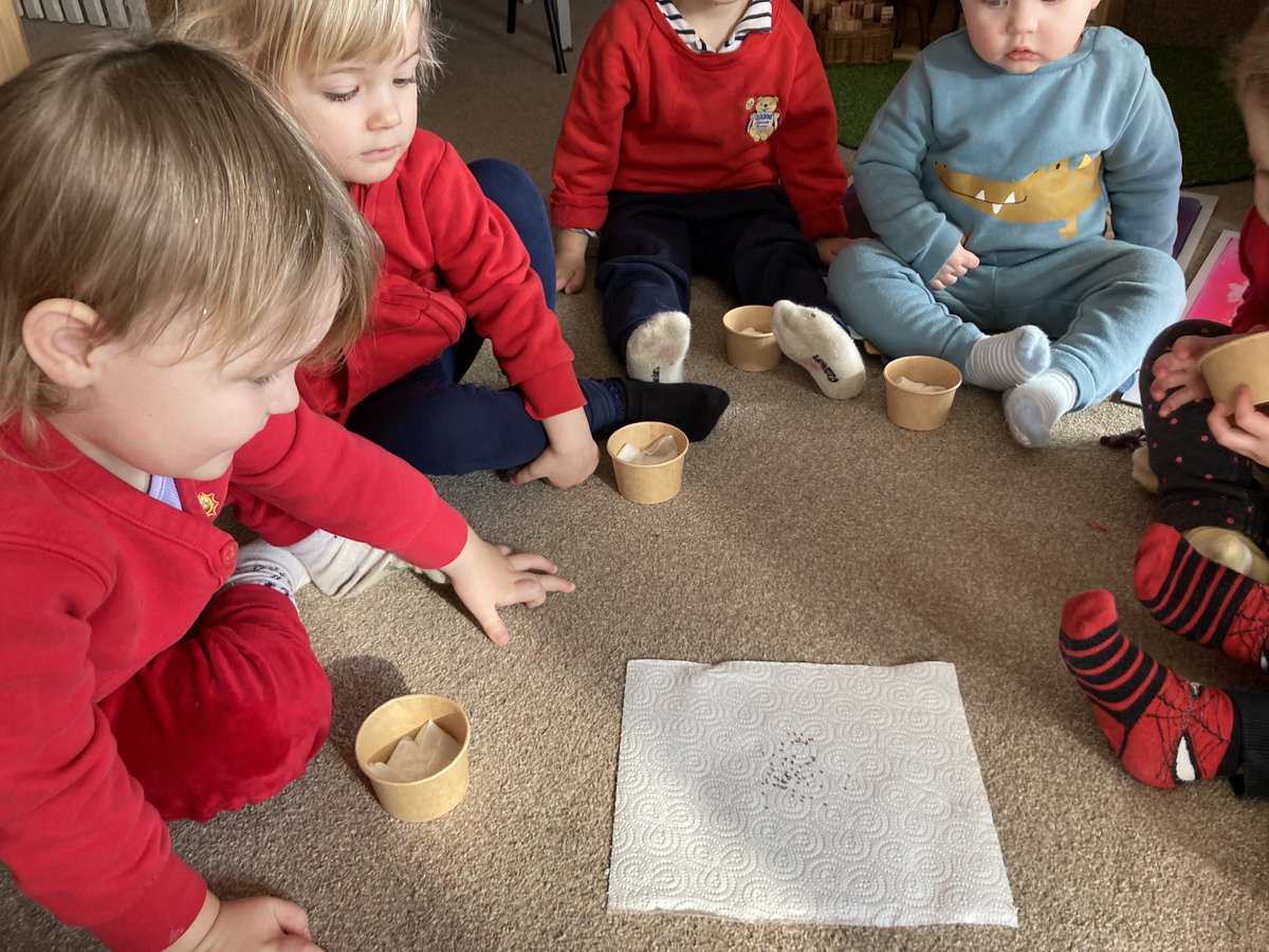 osbornecnweb's tweet photo. We have started to make our #Easter gardens in toddlers. "What we going to do?" "Seeds" "Cup" We are going to nurture these and we will wait and see what happens #commuinication #belonging #exploration #wellbeing @EAS_EarlyYears @NewportFIS @care_wales @estyn @EarlyWales https://t.co/2HLiBqYTOy