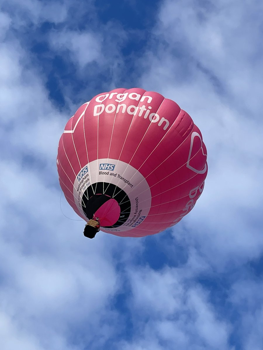 Welcome #BettyNUHorgandonation

We are so proud to launch our balloon in collaboration with <a href="/nottmhospitals/">Nottingham University Hospitals</a> and <a href="/NHSBT/">NHS Blood+Transplant</a> to help promote Organ donation around Nottinghamshire and the UK 💗

If you see her grab a photo &amp; tag her!!