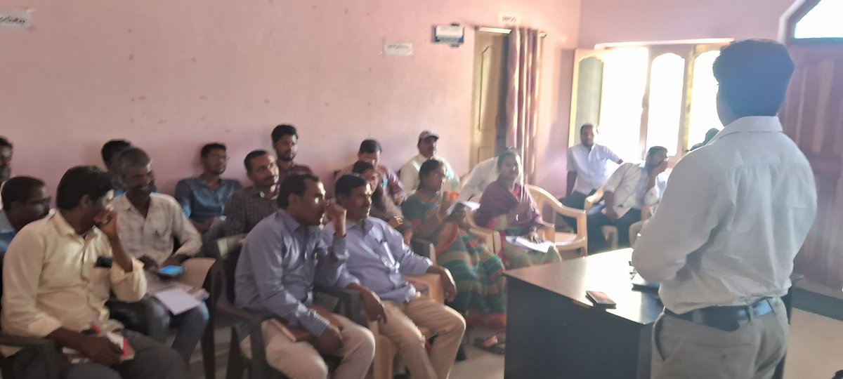 swachhasiddipet's tweet photo. Day1, #SBMGPHASEII training program in Komuravelli Mandal, Siddipet district. Sarpanches, Panchayat secretaries, Field Assistants took part of the program. https://t.co/DHLDvTkGcH